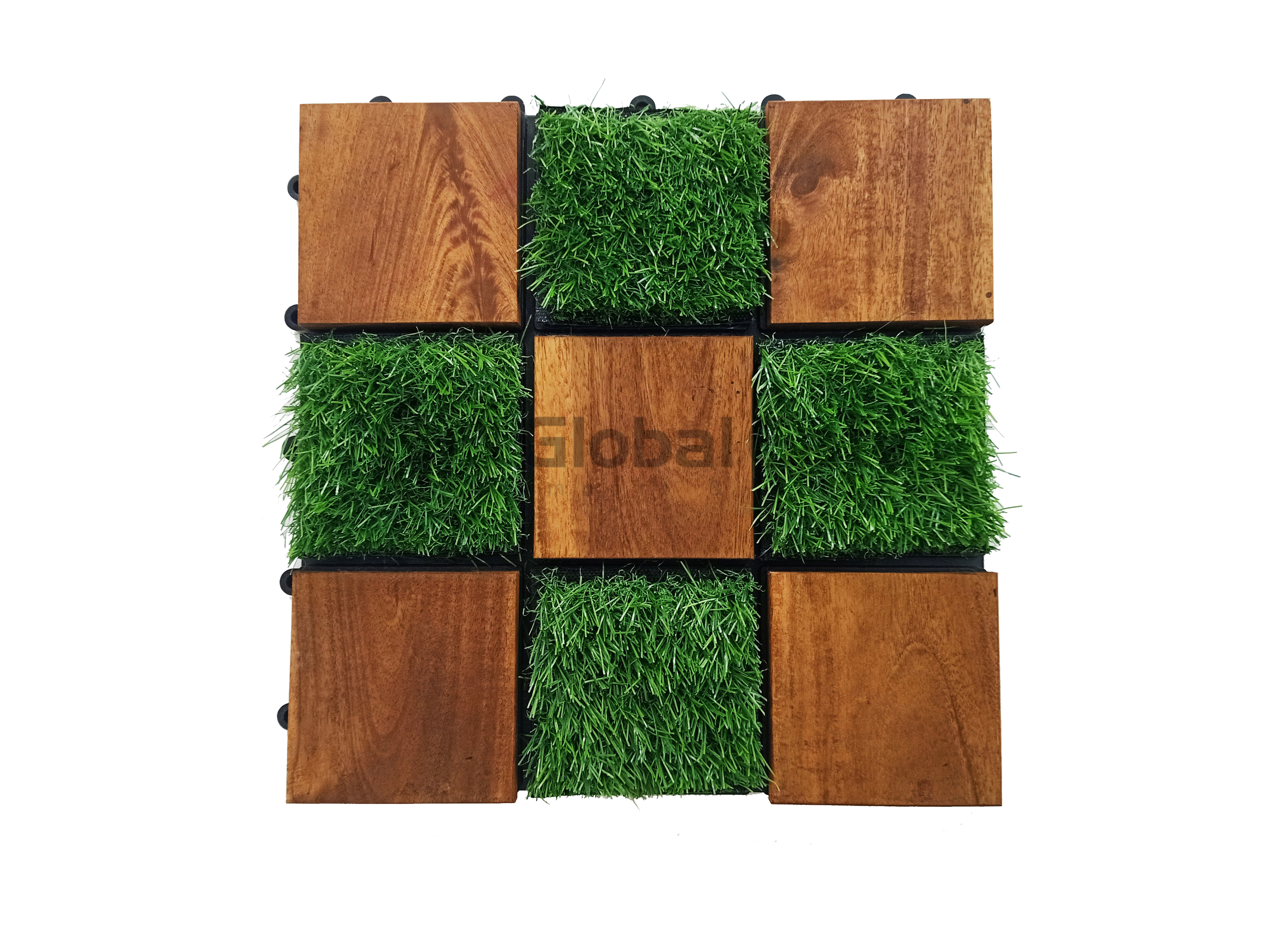 Ván sàn gỗ + cỏ (COMBI)